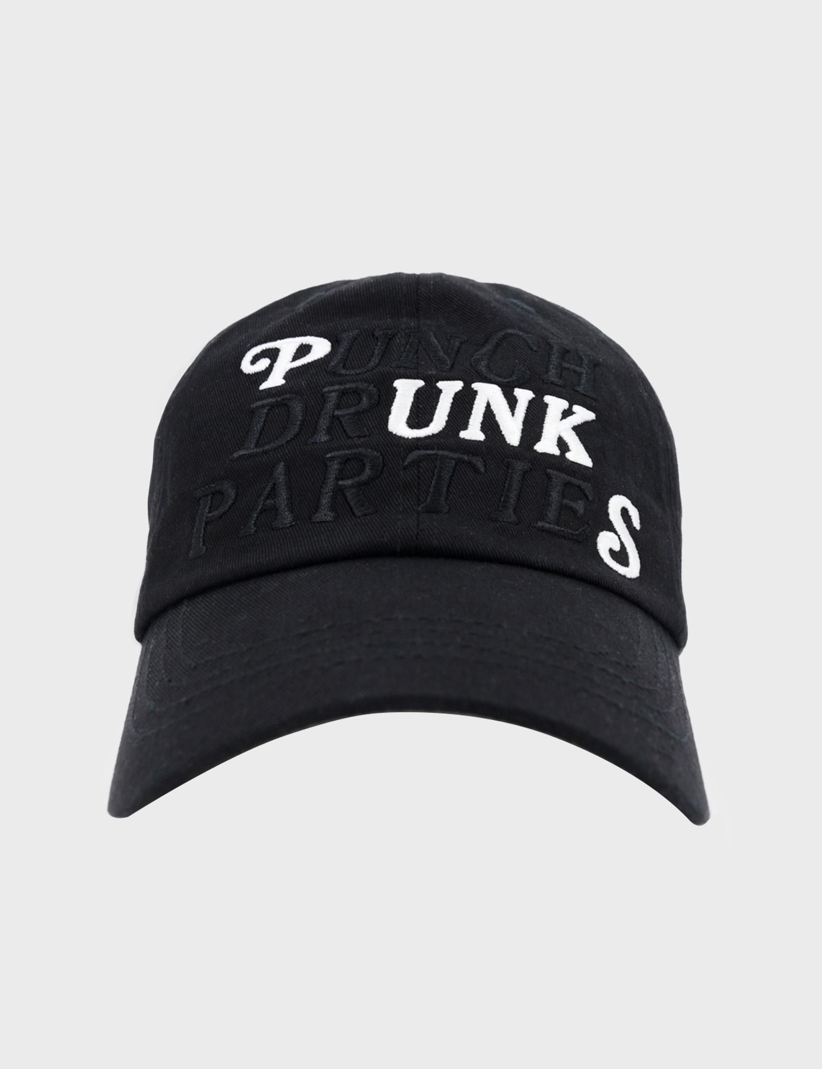 PUNKS Faded Logo Cap (BLACK)