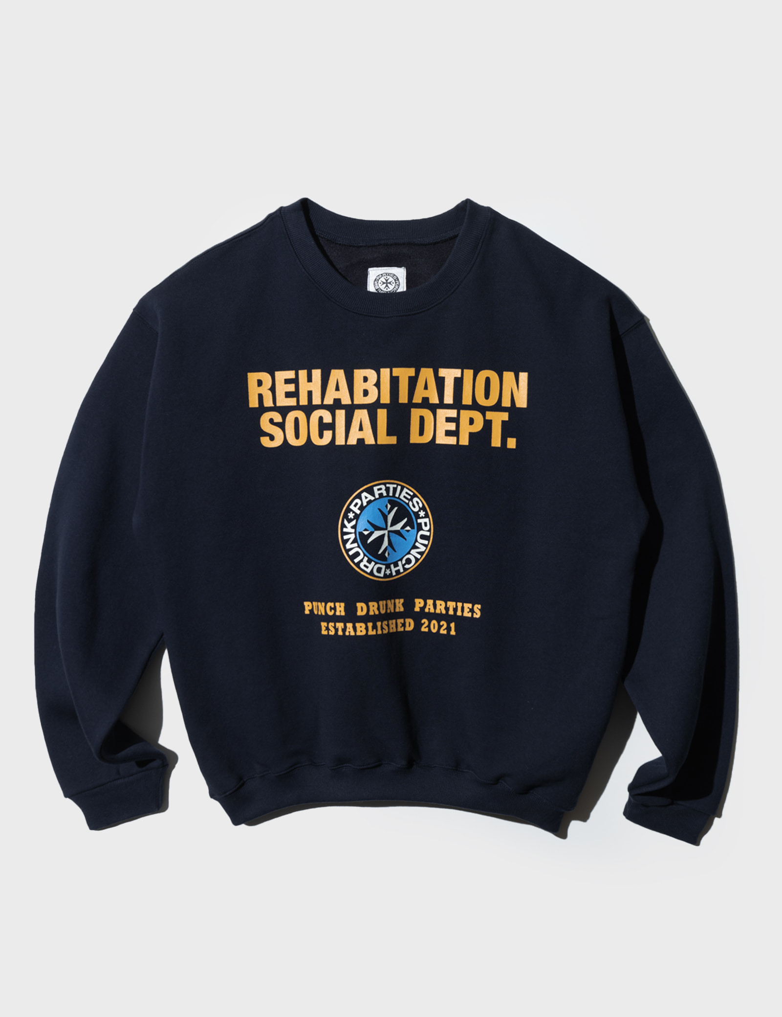 RE-HAB Regular Sweatshirt (NAVY)